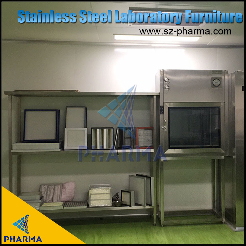 Cleanroom Stainless Steel Laboratory Furniture Table