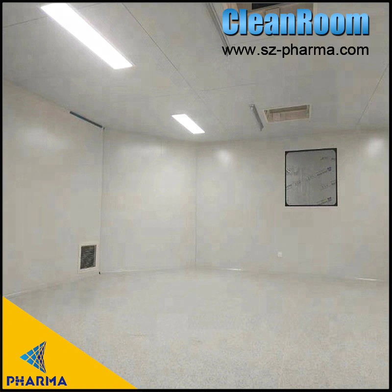 A Sterile Clean Room For The Packaging Of Saline Solution