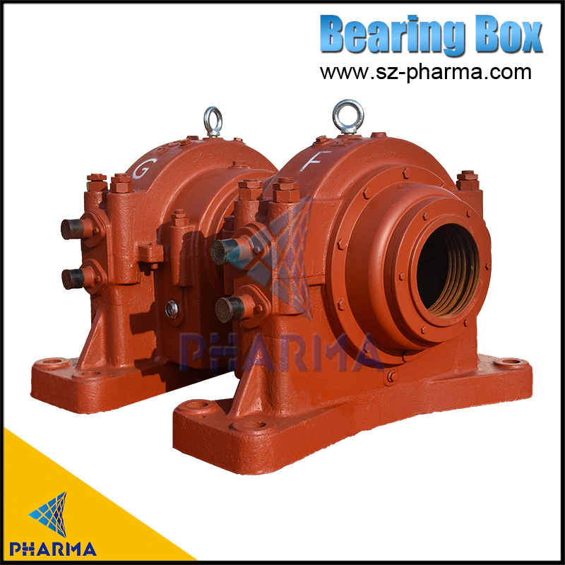 Factory direct supply horizontal water cooling oil cooling bearing box bearing pedestal custom fan accessories cast iron bearing