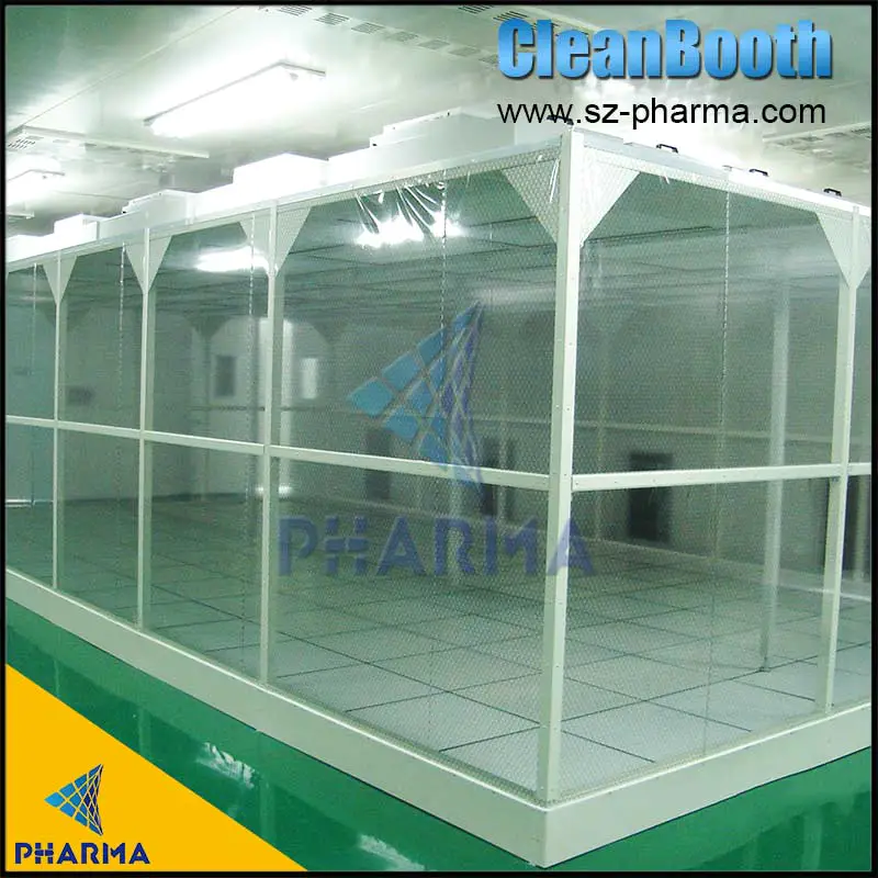 product-PHARMA-12 square meter modular clean room with air shower pass box-img