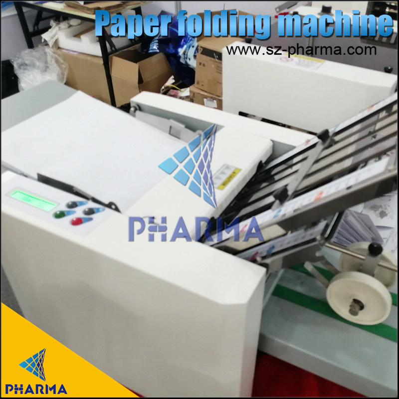 220v110v paper folding equipment brochure folding machine