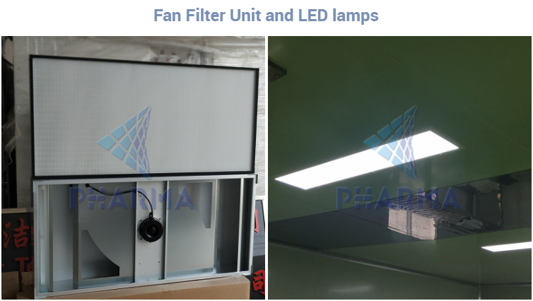 product-PHARMA-Quality ISO6 Clean room with fan filter unit equipment used in cosmeticsFood factory -2