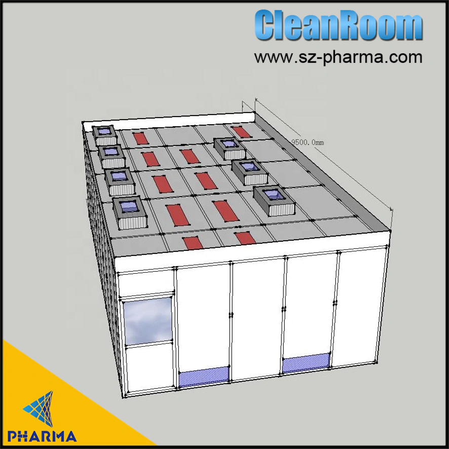 Honeycomb+Glass Magnesium Clean Booth