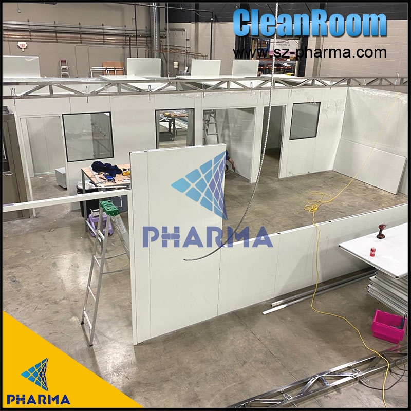 product-Movable Laminar Flow Hood Clean Booth With Wheel-PHARMA-img
