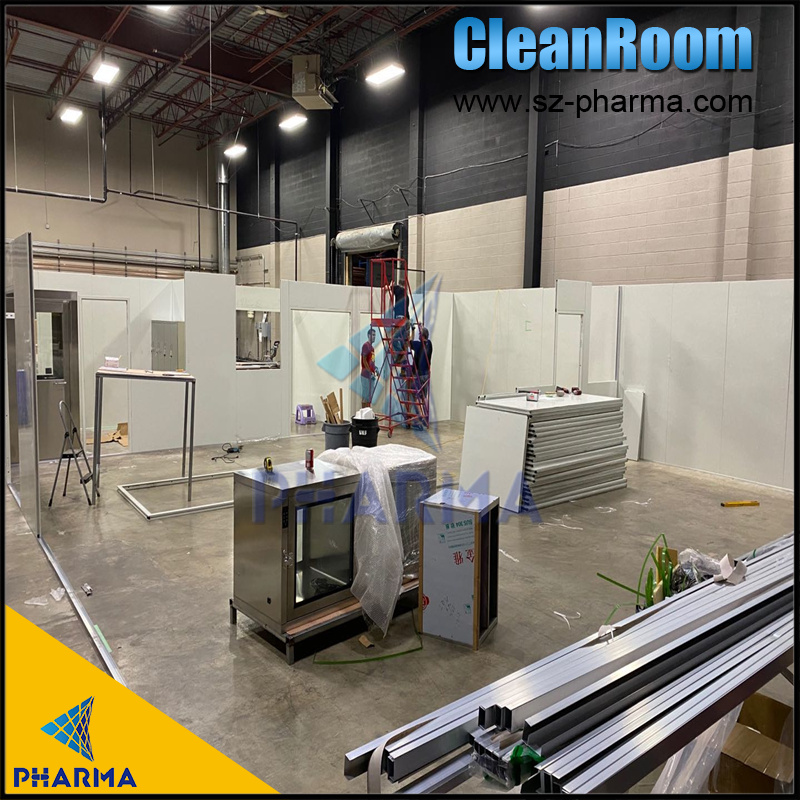 product-PHARMA-Cleanroom Hepa Filter Exhaust Fan Clean Room,ISO 5-8 Modular Laboratory Clean Room-im