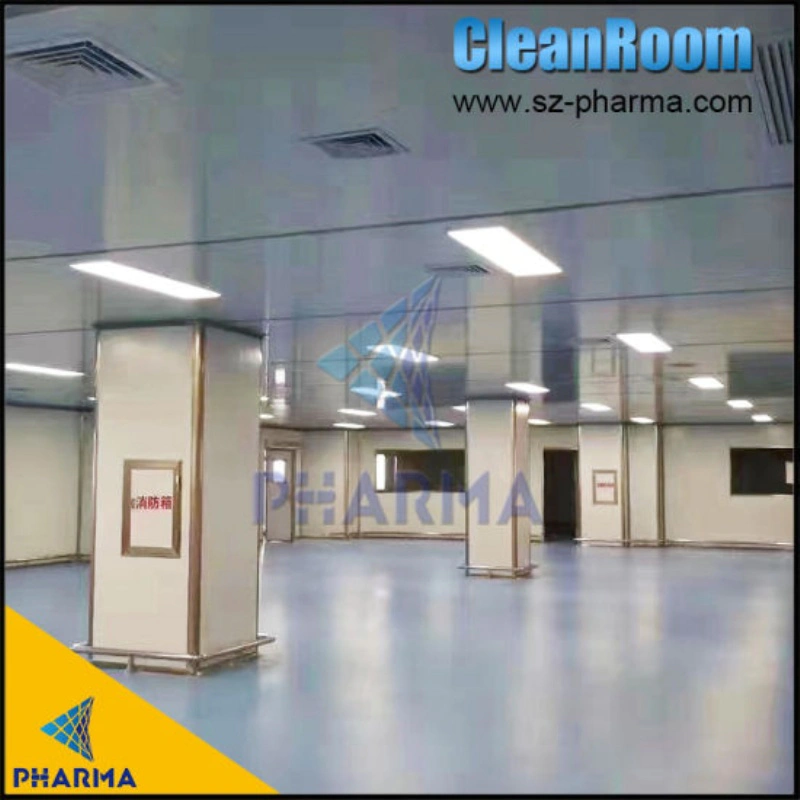 pharmaceutical class 100 GMP negative pressure cleanroom ISO8
