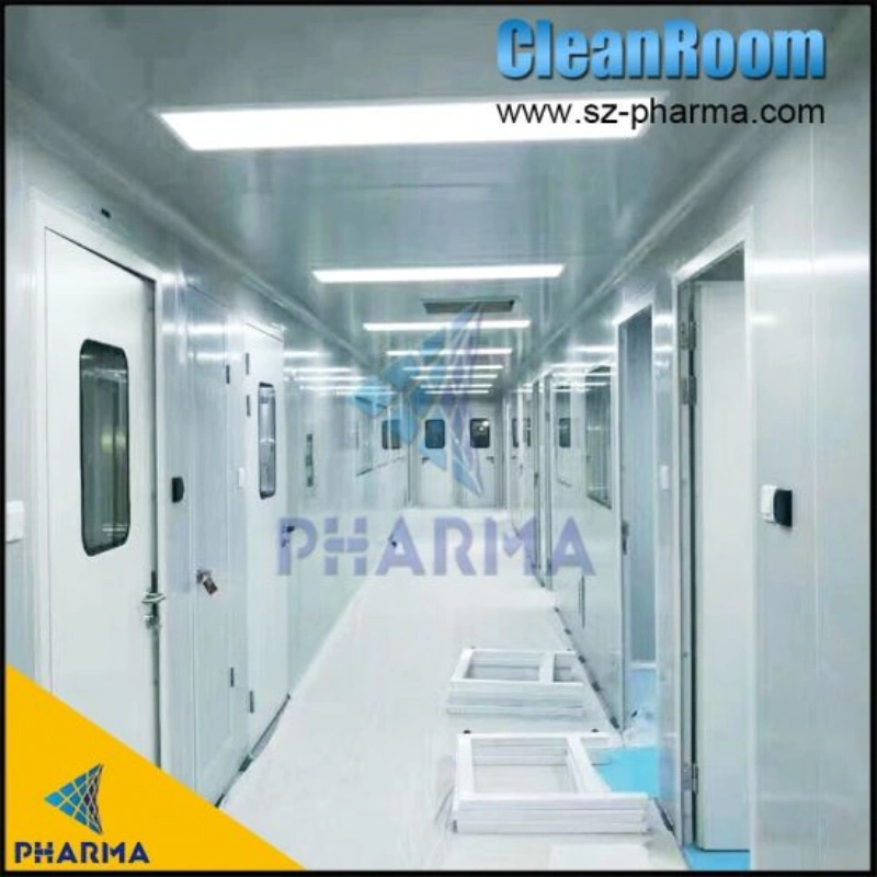 pharmaceutical class 100 GMP negative pressure cleanroom ISO8