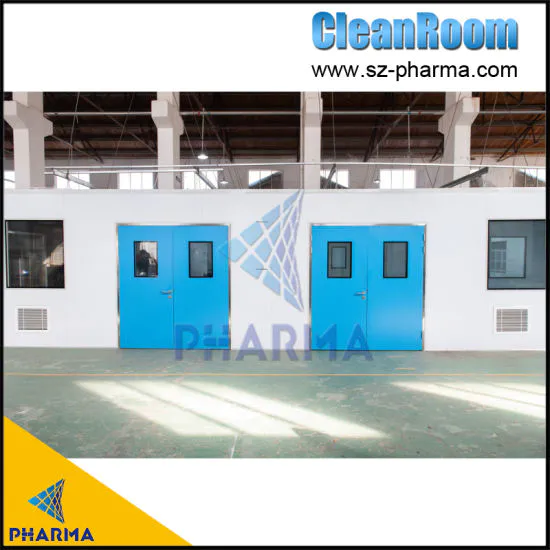 negative pressure air clean room air shower Class B ISO 6 modular clean room