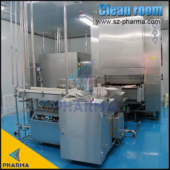 air clean air shower Class D ISO 7 modular clean room