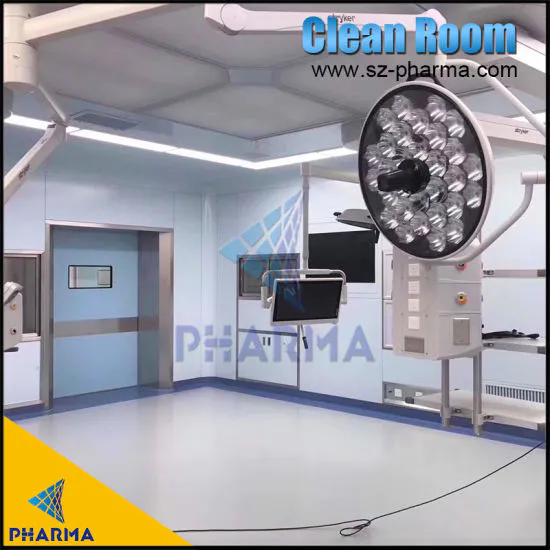 Hospital Clean Room With Air Shower, Pvc Floor