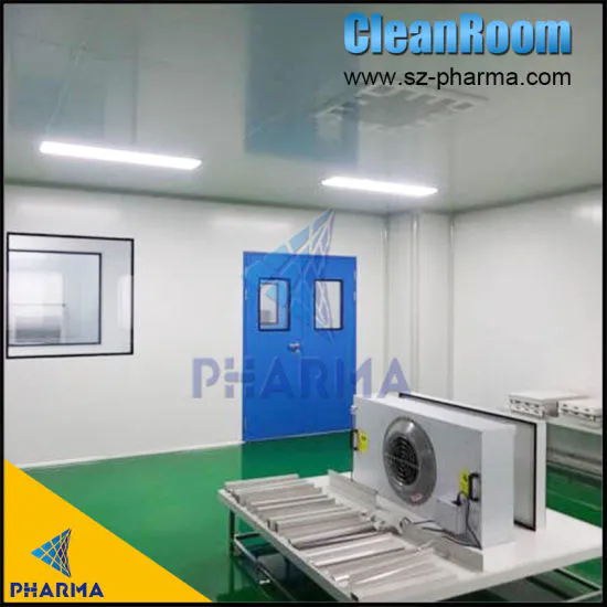 40 square meters cleanroom with air shower room