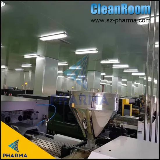Oil extraction Industrial Hard wall ISO8 dust free clean room