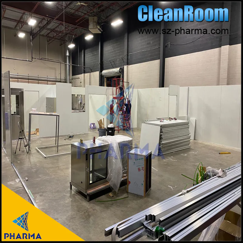 Clean Room For Electronic Equipment Maintenance