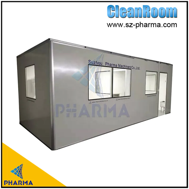 Modular Clean room Of Electronic Factory Customized With CAD Drawings