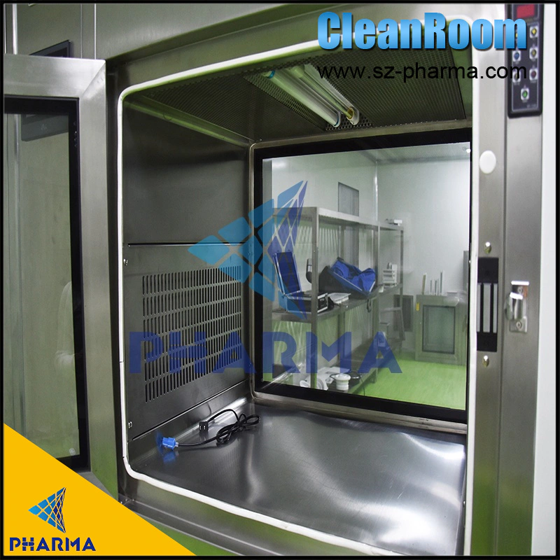 OEM ISO5 Class 100 50sqm Dust Free Modular Clean Room With HEPA Fan Unit