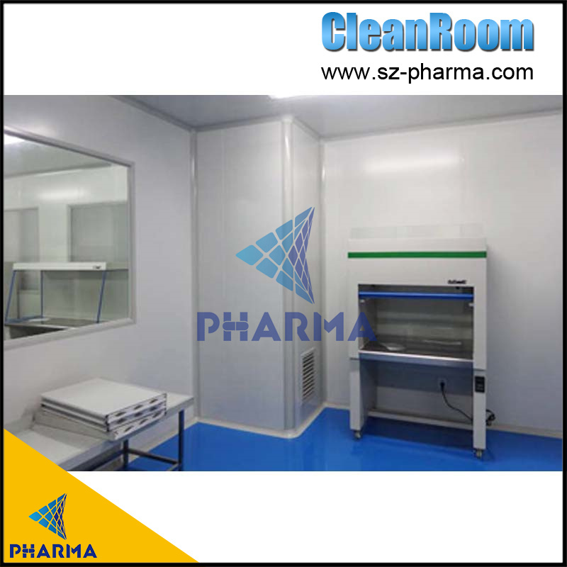 medical liquid filling Class D ISO 8 modular air Clean Room design cleanroom