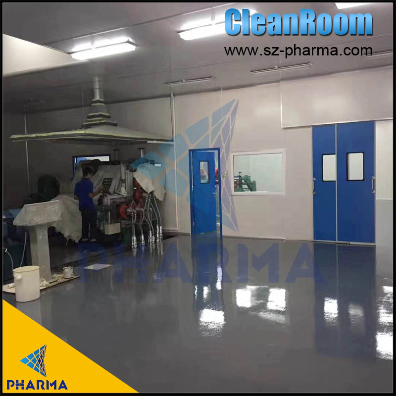 ISO CE standard FOB price modular cleanroom with HVAC system