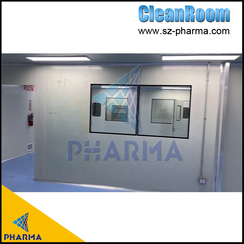 GMP ISO BSL Customized Size No Dust Clean Room Modular Cleanroom