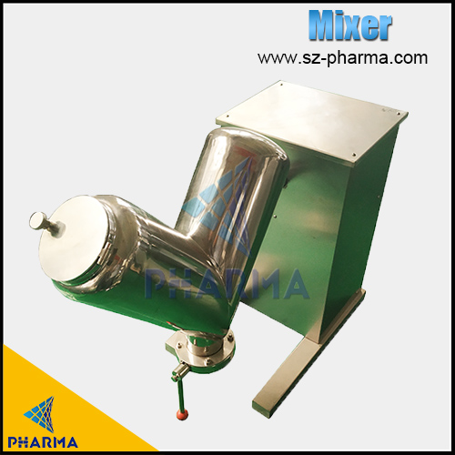product-PHARMA-High Efficiency Chemical Dry Powder V Shape Blender Blending Machine V Type Mixer-img