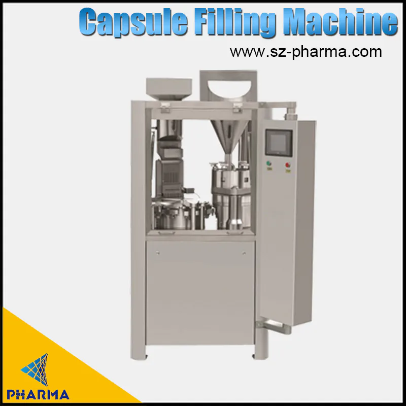 Pharmaceutical High Efficient Semi Automatic Spirulina Empty Capsule Filling Machine