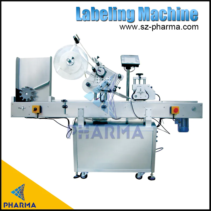Automatic tube labeling machinery laboratory tube labeler