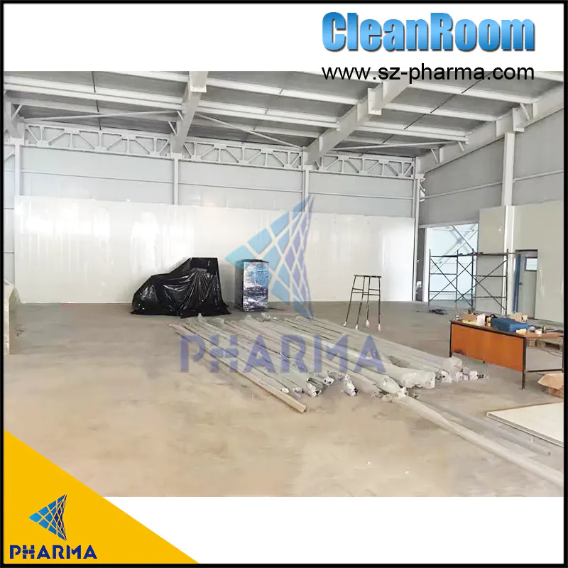 product-Iso 14644-1 Certificated Class 10000 Modular Clean Room-PHARMA-img-1