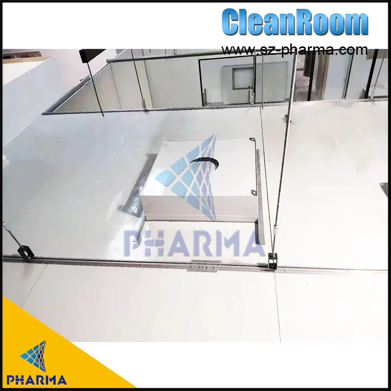 Auto-Sliding Door Air Shower Tunnel For Dust Free Clean Room