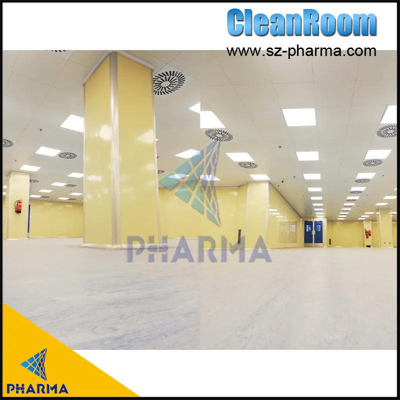 Modular Clean Room Lab Laboratory Dust Free Cleanroom for Pharmaceuticals Steel Wall Stainless Panel