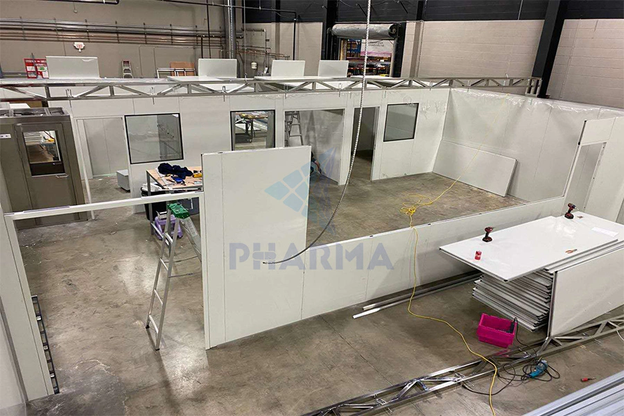product-iso 8 class 100000 modular cleanroom-PHARMA-img-1
