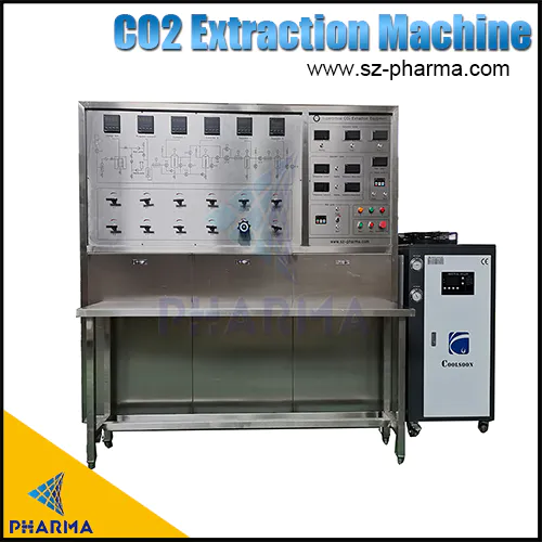 10L+10L Supercritical Co2 Extraction Machine