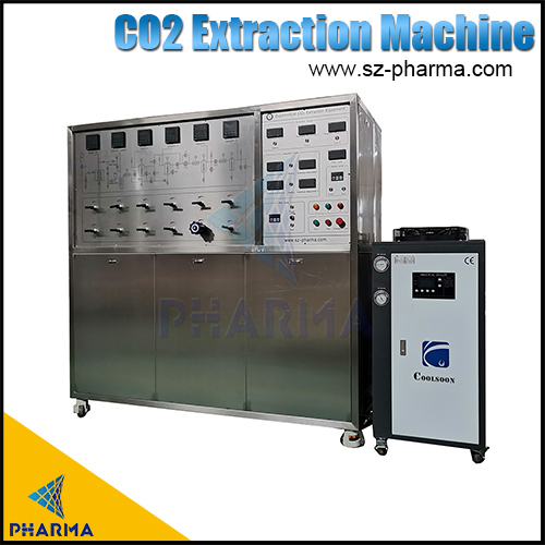 10+10L supercritical co2 extraction machine and line