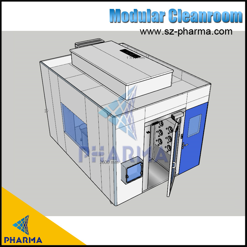 Pharmaceutical clean room container modular laboratory gmp clean room dust free working room