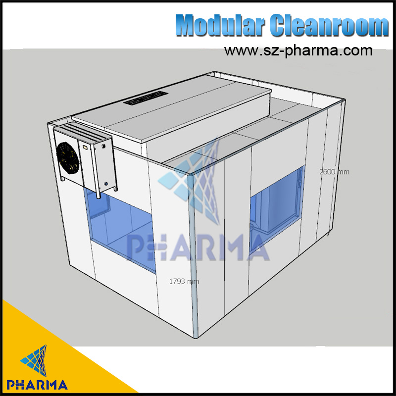 product-30004000mm modular design ISO clean room-PHARMA-img-1