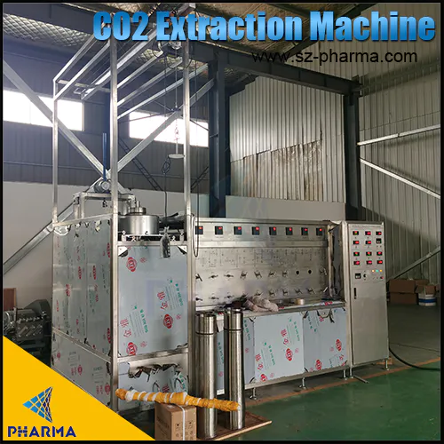 supercritical CO2 extraction machine for plant herb essential oil extract