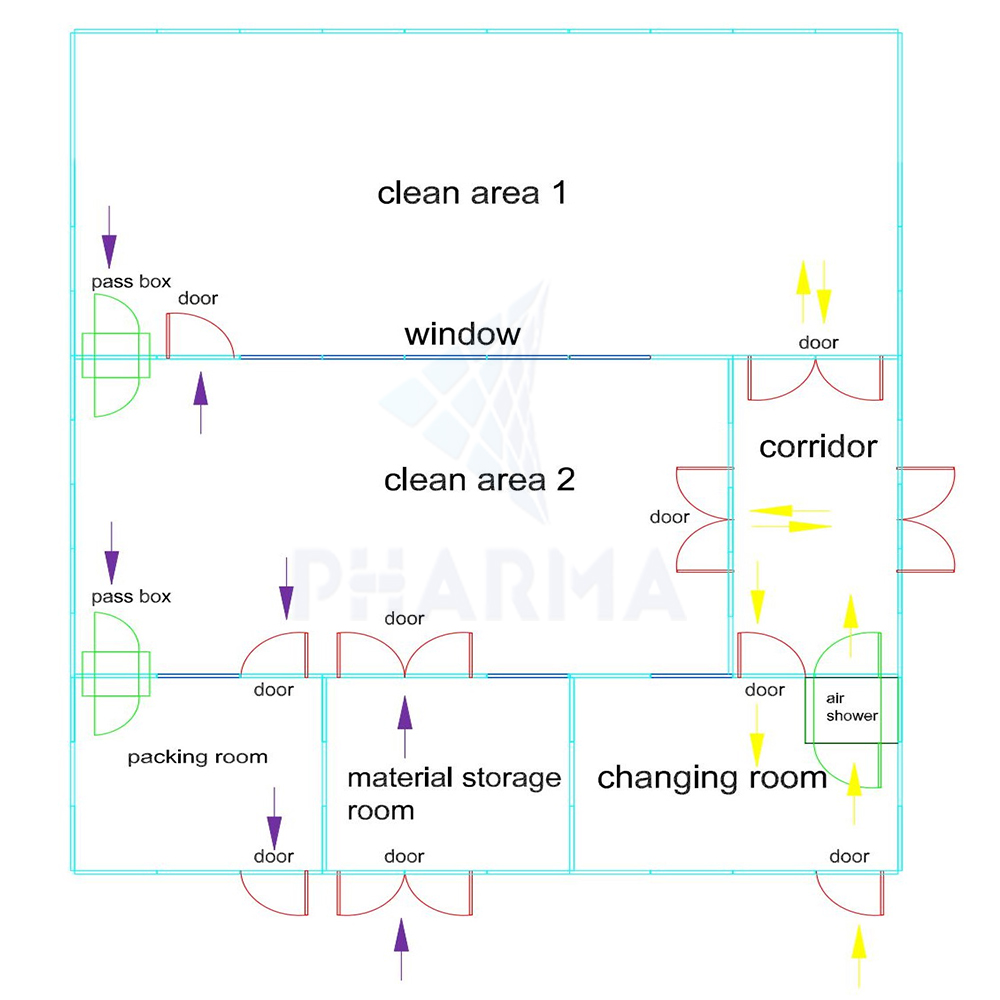 product-PHARMA-Modular Cleanroom Systems clean room-img