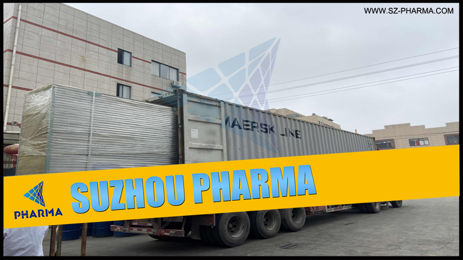 Suzhou Pharma Successfully Sent Two Sets 40 High Cube Shipping Containers To Asia.