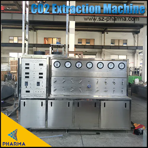 40L two extraction vessel supercritical co2 extraction machine for hemp oil