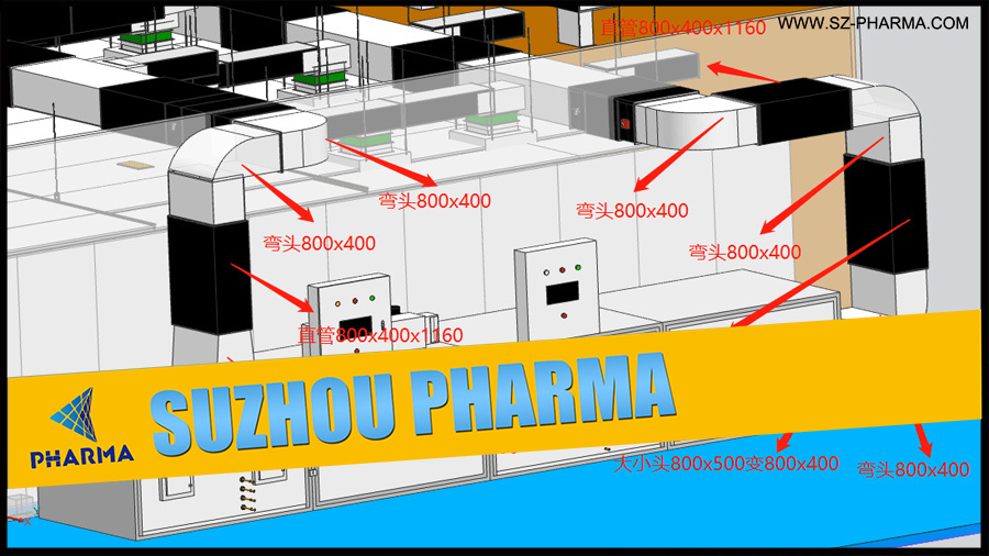 Suzhou Pharma Take You To Visit The Real Clean Room Installation Site