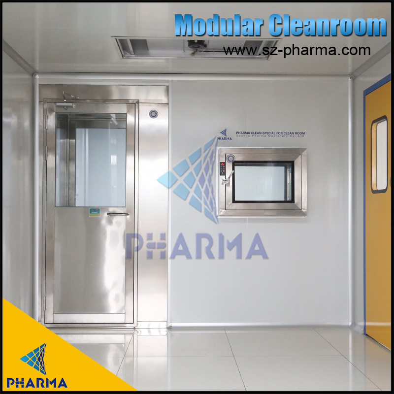 product-PHARMA-Airshower Clean Room With Interlock Transfer Window Clean Room-img