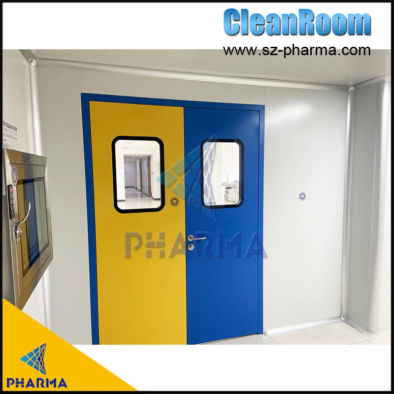 product-PHARMA-Hospital Gmp Standard Modular Lab Hygiene Doors Medical Clean Room Swing Door-img
