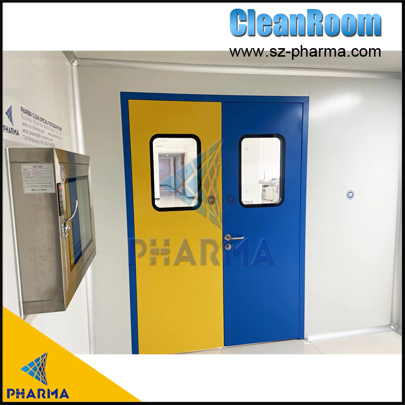product-air cleaning hepa filter clean room panel ISO 8 air clean class Modular Clean Room for coffe-1