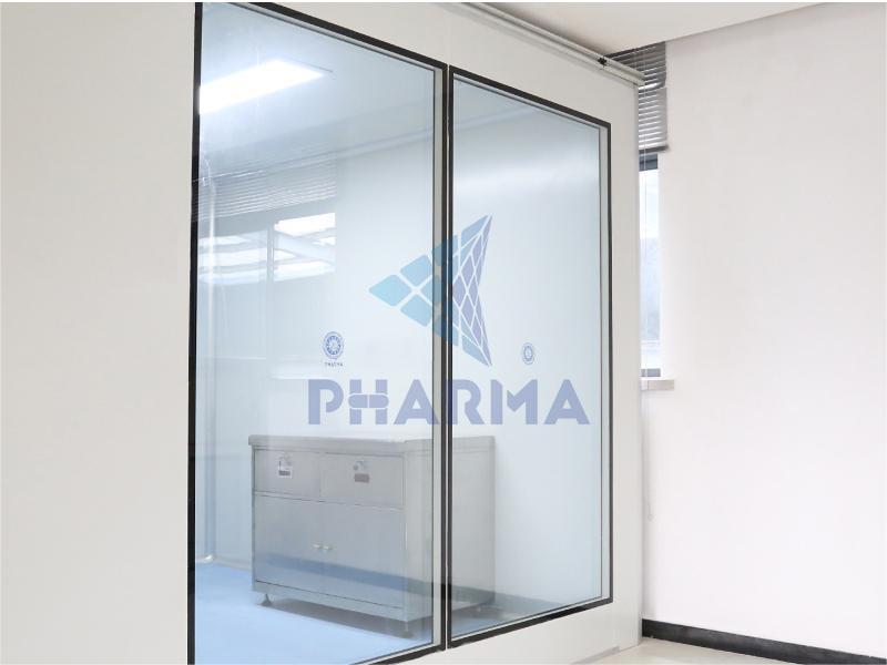 product-High Quality GMP Standard Metal Double Glazed Clear Window Food clean room Window Double Gla-1