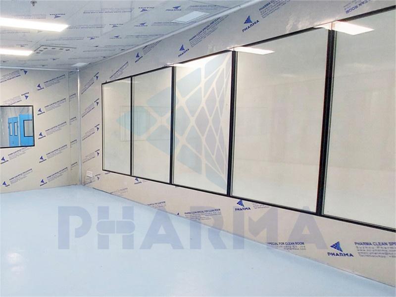 product-High Quality GMP Standard Metal Double Glazed Clear Window Food clean room Window Double Gla-2