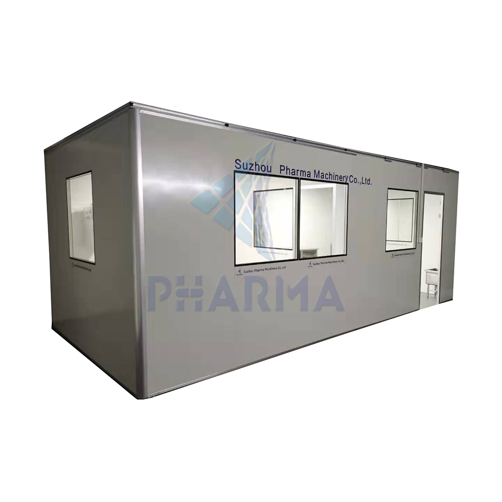 product-PHARMA-prefab warm house 100mm thickness sandwich panel wall modular house homes container h