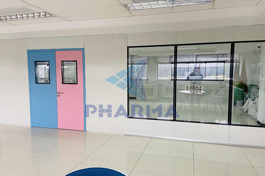 product-PHARMA-pass box air shower clean room wall sandwich panel ceiling iso 7 clean room-img