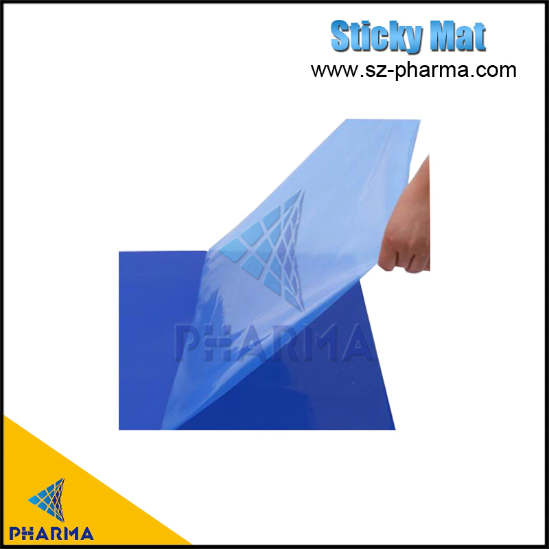 Multi-size Blue Sticky Mats Clean Room Sticky Mats for Hospital Aircraft Lab Workshop